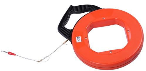 30 Meter Fiberfish-Band auf Spule Zum Einziehen von Drähten, Nicht Leitendes, Elektrisch Betreibbares Einziehwerkzeug.