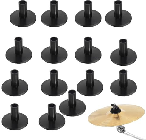 Changyeah teiliges Beckenständerhülsen,20 Stück Beckenhüllen,Beckenständer-Hülsen,Kunststoff Beckenhülsen,für Beckenständer und Ersatzteile