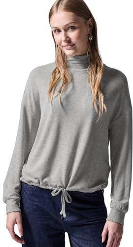 Damen Softes Turtleneck-Shirt