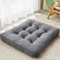 DAWNTREES Floor Pillow,Seating for Adults,Tufted Corduroy Floor Cushions for Living Room Tatami,Grey