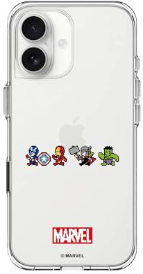 RhinoShield Clear Hülle für iPhone 17 | Marvel Anti-Vergilbung, transparent, hohe Klarheit, stoßfest, Fallschutz nach Militärstandard