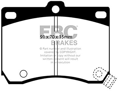 EBC Brakes DP4824R Yellowstuff Bremsbeläge