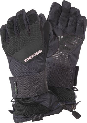 Ziener Kinder Handschuhe Marshally AS SB, Black/Black, S, 991711