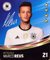 Rewe DFB Sammelkarten EM 2016 Auswahl aus allen 36 und Sammelalbum oder alles komplett (Nr 21 Marco Reus)