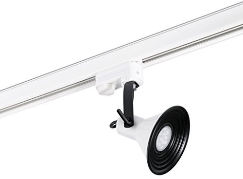 Faro Barcelona Cup 40594 - Proyector de carril LED, 8W, cuerpo metal, color blanco