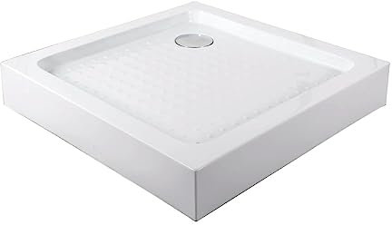 Sanotechnik Duschwanne Duschtasse Brausetasse PAN 80 x 80 x 15 - Duschwanne Duschtasse Brausewanne Brausetasse Duschbecken Dusche Wanne Bad Badezimmer Weiß