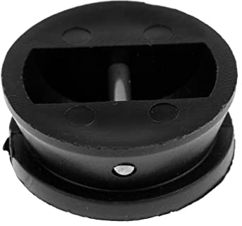 Surfboard Leash Plug, Schwarz #03