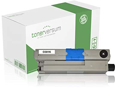Toner kompatibel zu Oki 44973536 Schwarz für C301 C301dn C321dn MC332dn MC342 MC342dn MC342dnw Laserdrucker Black