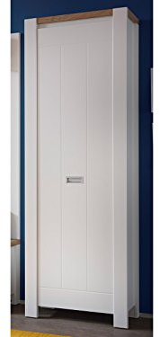 möbelando Garderobenschrank Flurschrank Hochschrank Seitenschrank Flurmöbel Mio I