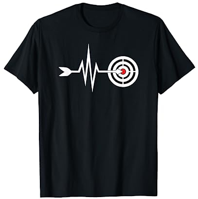 Mein Herz schlägt für Bogenschiessen - Bogensport T-Shirt