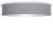 Smartwares Deckenleuchte, Kunststoff, Grau, 60 cm