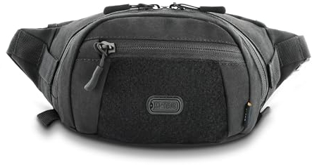 M-Tac Companion Waist Pack – Taktische Gürteltasche EDC – Bauchtasche für Herren, Schwarz, Small, Militär