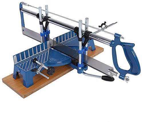 Mitre Saw Hand, Precision Mitre Saw Manual Angle Cutting Saw Mitre Saw Manual Adjustable Angle Manual Precision Hand Mitre Saw Iron Mitre Saws for Woodworking Includes 22.5°, 30°, 36°, 45°, 90° Angle