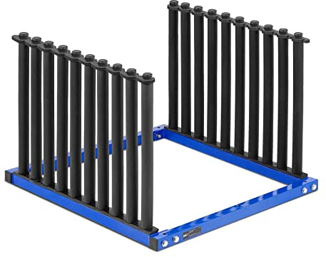 MSW MSW-WR-100 Windschutzscheiben-Ständer für 9 Scheiben Windschutzscheiben-Regal Windschutzscheibenhalter Halter Windschutzscheibe