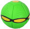 FeiWen Magic UFO Ball Deformed Flying Saucer Ball Vent Ball Frisbee Deformed Ball Eltern Kind Spielzeug Strand Spiele Outdoor Sport Geschenk (Grün)