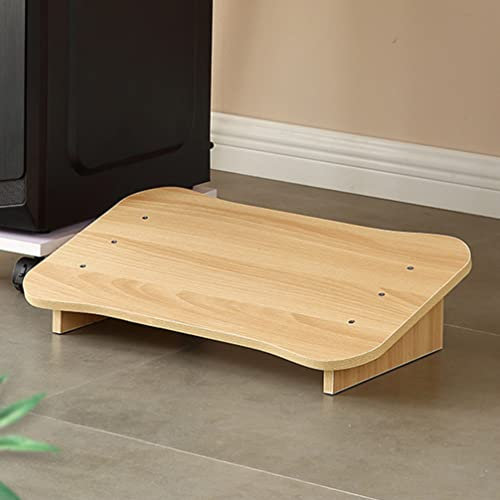 Cabilock Fußstütze Hocker Aus Holz Kinder Fußhocker Holz Fu?hocker Fuß Entspannen Verstellbarer Fußhocker Fu?stütze Hocker Fußbank Gaming Fu?kissen Unter Schreibtisch Hölzern Klavier Büro