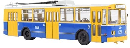 Maßstabsmodelle Sowjetische Russland Moskau Nr. 53 ZIU-682B Trolleybus 1/43 ABS Truck vorgebaut