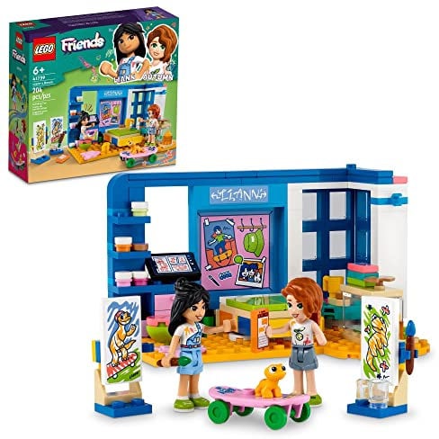 LEGO Friends Liann's Room 41739 - Kunstthemen-Schlafzimmer-Spielset mit Liann & Herbst-Minipuppen, Sammelspielzeug für Mädchen und Jungen ab 6 Jahren