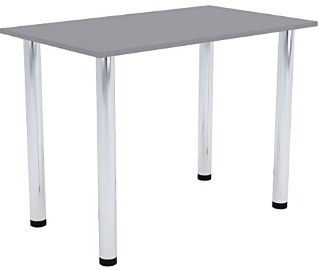 AKKE Esszimmertisch 90 cm x 40 cm Esstisch Kleiner Tisch Küchentisch Schreibtisch Dining Table Esszimmermöbel Chrombeine