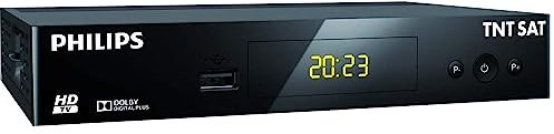 LEYF TNTSAT Decodeur TNT Satellite Recepteur Dsr 3231t - HD Astra (19,2°) / USB/HDMI / MPEG4 / Full HD / 1080P (Carte Non Incluse !)