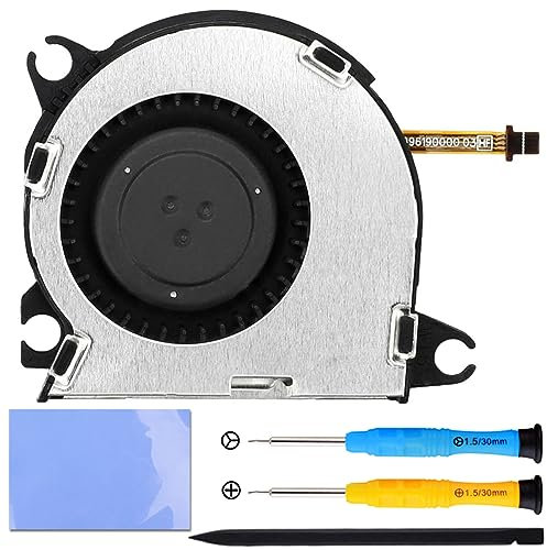 ZHUROUPU Internal Cooling Fan Replacement Part Compatible with for Nintendo Switch Hac-001 CPU Heatsink Cooler for NS Hac-001 2017 Console with Screwdriver Repair Tool Kit