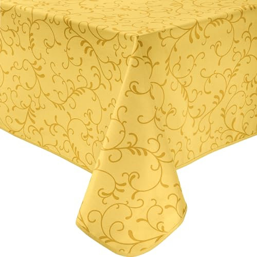 Erwin Müller Tischdecke Essen abwaschbar Curry Größe 130x170 cm