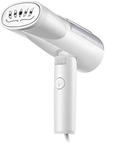Vaporizador de ropa de mano: vaporización horizontal y vertical y planchado en seco para ropa, planchado con calefacción de 30 segundos, eliminador de arrugas de tela plegable, uso en el hogar/viajes