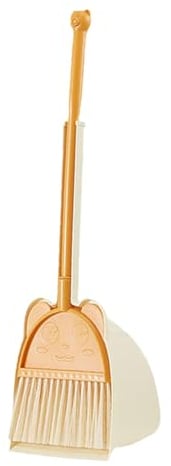 Escoba Juguete Little Housekeeping Helper Set, Mini Escoba y Recogedor para Niños,para Niños y Niñas de 3 años y más Amarillo