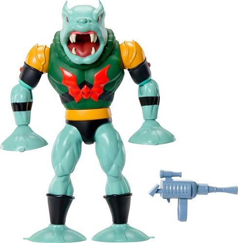 Masters of the Universe Origins Actionfigur Leech aus der Cartoon-Kollektion, ca. 14 cm groß, Saugmonster aus der TV-Serie der 1980er, Gestaltung und Zubehör mit vielen Details, JBM83