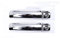 SSNAWBA Kompatibel mit 2007–2021 Toyota FJ Cruiser ABS Auto Außentürgriff Dekoration Abdeckung Aufkleber Auto Außendekoration Zubehör Interior accessories(Gloss Silver)