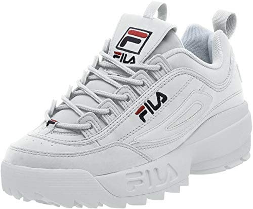 Zapatillas Fila Strada Disruptor para hombre, Blanco (blanco, rojo (White/Peacoat/Vinred)), 43 EU