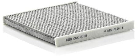MANN-FILTER CUK 2131 Cabin Air Filter - Pollen Filter with Activated Carbon - for Cars + Transporters