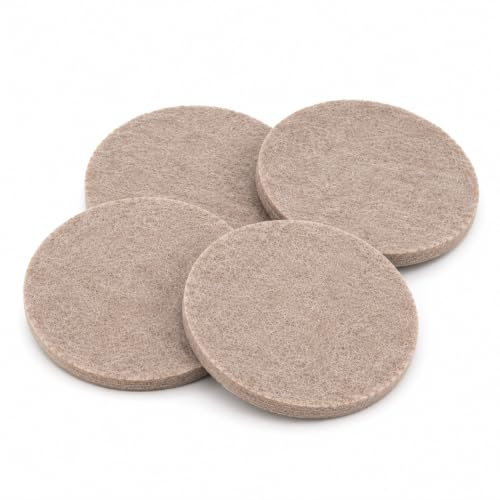 Rolson 61308 4 pc 75 mm Felt Pads