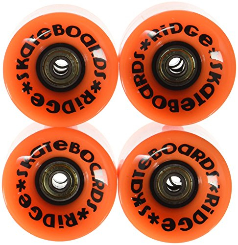 Ridge Skateboard Rollen Cruiser, orange, 59 mm, r-logo-cw