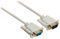 Valueline VLCP52010I20 2.00m D-Sub 9 Pin Male to D-Sub 9 Pin Female Serial Extension Cable - Ivory