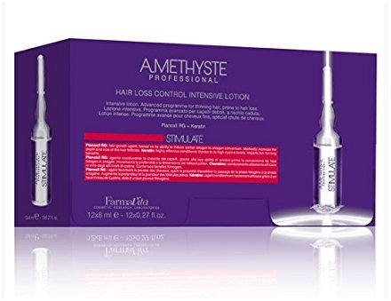 FARMAVITA AMETHISTE STIMULATE HAIR LOSS CONTROL INTENSIVE LOTION 12 x 8 ml Ampullen Haarverlustkontrolle