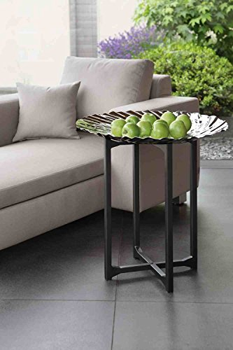 Fink - Fuß, Metallgestell, Ständer, Gestell - für alle runden Fink Tabletts mit mindestens 44 cm Bodendurchmesser - Höhe: 66 cm