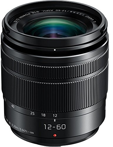 Panasonic Lumix G Vario 12-60mm f/3.5-5.6 ASPH. Power O.I.S. Lens International Version (No Warranty)