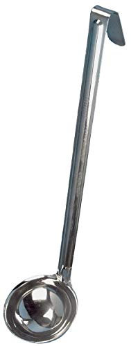 Stainless Steel Soup Kitchen Ladle Spoon with Hook Samuel Groves (8oz)
