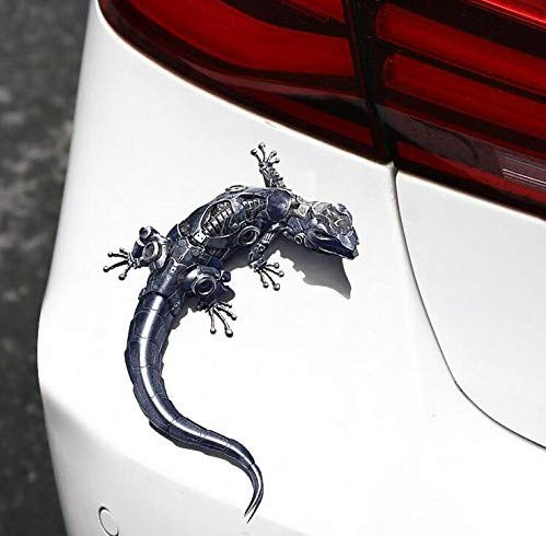 3D Realistischer Gecko Auto Aufkleber Auto Reflective Terror Aufkleber