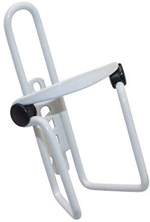 sélection Porte BIDON Velo Aluminium Couleur Cycle Route VTT Ville Vintage Fixie SINGLESPEED BMX Enfant (Blanc)
