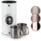 Buddy's Bar - Set da 2 Tazze per Moscow Mule, 450 ml, in Acciaio Inossidabile di Alta Qualità, Con Esclusiva Confezione Regalo, Ottica Antica