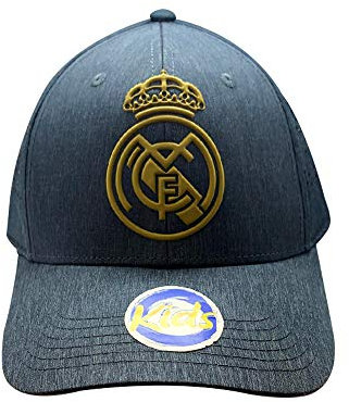 Real Madrid FC RM3GO20P Juventud Unisex, Vaquero/Oro, Infantil