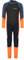 Mountain Warehouse Kinder-Neoprenanzug - 2,5mm, Kinder-Schwimmanzug mit LSF 50+, Wetsuit aus Neopren für Jungen und Mädchen, Flatlock-Nähte & Easy Glide Zip - Schwimmen Hellorange 9-10 Jahre