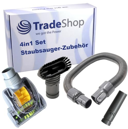 Trade-Shop Kit d'accessoires 4 en 1 pour aspirateur Dyson DC26 DC28C DC29 DC30 DC31 DC32 DC33 DC34 DC35 DC37C DC38 DC39 DC39C DC40 DC40i DC41 DC41i DC43H UVM.