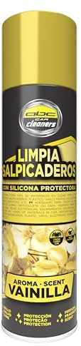 ABC Car Cleaners MOT60002 Spray Clean CRUSCOTTO Profumo di Vaniglia 250ml, Giallo(Vaniglia)