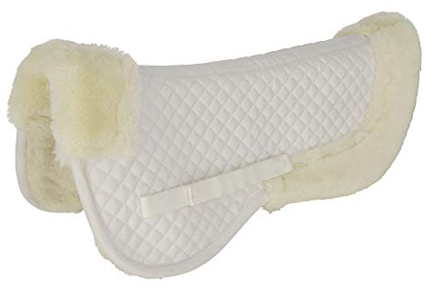 Covalliero Sattelkissen weiß, Webpelz Full