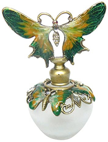 Vidal Regalos Botella Perfume Mariposa 10 cm Metal