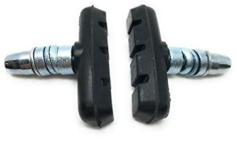 Bremsschuhe, Schwarz, Aluminium 55mm 1 PAAR