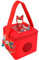 Annmore Bag for Tonies Characters and Toniebox, Red Tote Bag for Tonies Figurines, Soft Carry Case for Creative Tonies, Storage Bag for Kids Audio Player